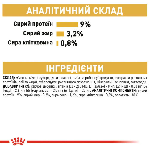 Вологий корм для котів Royal Canin British Shorthair Adult Gravy pouch 85 г, 3+1 шт - домашня птиця