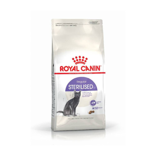 Сухий корм для стерилізованих котів Royal Canin Sterilised 37 | 1,6 кг + 400 г у подарунок (домашня птиця)
