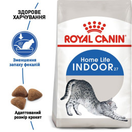 Сухий корм для котів Royal Canin Indoor 4 кг - домашня птиця + Catsan 5 л