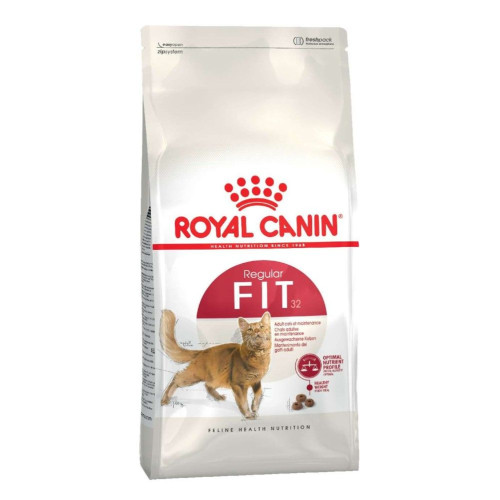 Набір корму для котів Royal Canin Fit 32, 2 кг + 4 pouch - домашня птиця