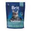 Сухий корм для котів з чутливим травленням Brit Premium Cat Sensitive 300 г (ягня)