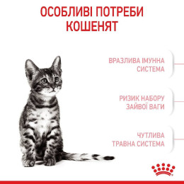 Сухий корм для стерилізованих кошенят Royal Canin Kitten Sterilised | 2 кг (домашня птиця) + Подарунок тунель-іграшка