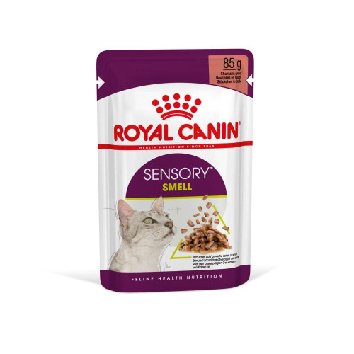 Вологий корм для котів Royal Canin Sensory Smell pouch 85 г, 3+1 шт - домашня птиця