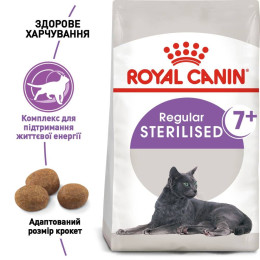 Сухий корм для котів Royal Canin Sterilised 7+, 10 кг - домашня птиця