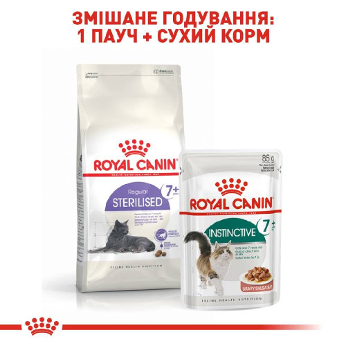 Сухий корм для котів Royal Canin Sterilised 7+, 10 кг - домашня птиця