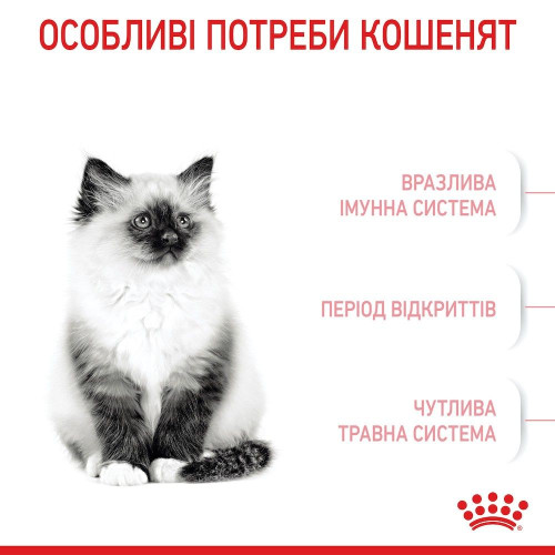 Набір корму для кошенят Royal Canin Kitten 2 кг + 4 pouch - домашня птиця