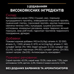 Сухий для котів Pro Plan Sterilised Adult 1+ Savoury Duo 1,5 кг - качка та печінка