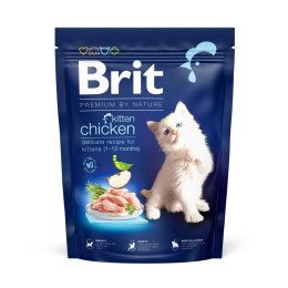Сухий корм Brit Premium by Nature Cat Kitten 300 г, 2+1 шт