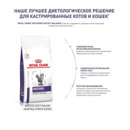 Сухий корм для дорослих стерилізованих котів Royal Canin Neutered Satiety Balance 3,5 кг (домашня птиця)