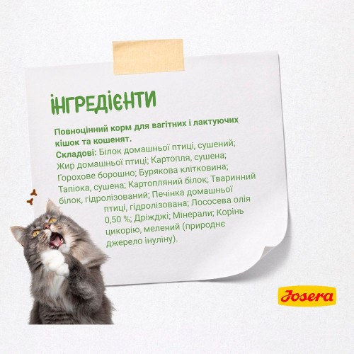 Сухий корм для кошенят Josera Kitten grainfree 4,25 кг (лосось)