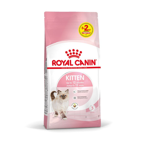 Сухий корм для кошенят Royal Canin Kitten 8+2 кг - домашня птиця