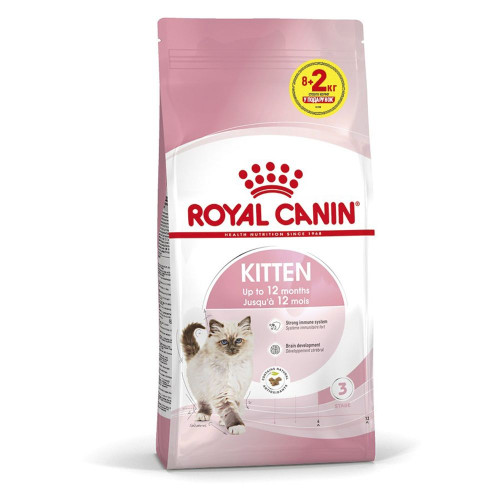 Сухий корм для кошенят Royal Canin Kitten 8+2 кг - домашня птиця