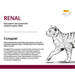 Сухий корм для котів Josera Help Renal 400 г