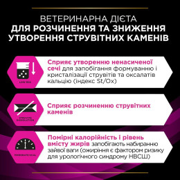 Сухий корм для котів, при захворюваннях сечовивідних шляхів Pro Plan Veterinary Diets UR Urinary 1,5 кг