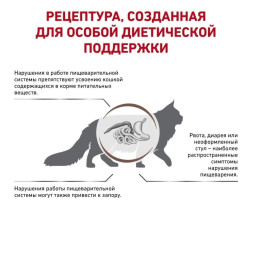 Сухий корм для котів, при захворюваннях шлунково-кишкового тракту Royal Canin Fibre Response 4 кг (домашня птиця)