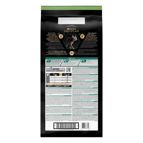 Сухий корм для котів Pro Plan Sterilised Adult 1+ Renal Plus 14 кг - індичка