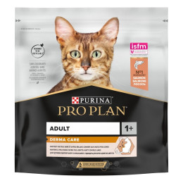 Сухий корм для котів Pro Plan Adult 1+ Derma Care400 г - лосось