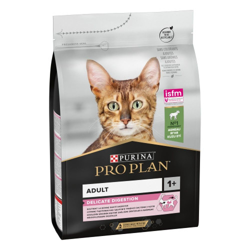 Сухий корм для котів з чутливим травленням Pro Plan Delicate Lamb 3 кг (ягня)