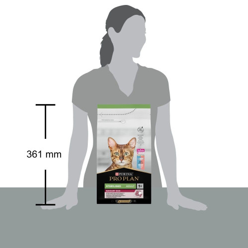 Сухий корм для стерилізованих котів ProPlan Sterilised 1,5 кг (тріска та форель)