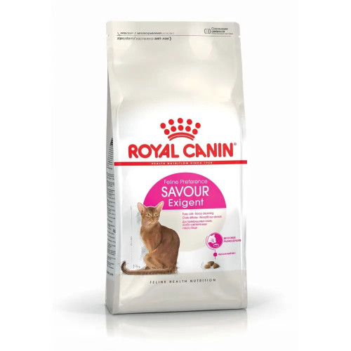 Сухий корм для вибагливих котів із чутливим травленням Royal Canin Exigent Savour 1,6 кг + 400 г у подарунок (домашня птиця)