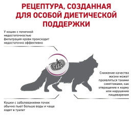 Сухий корм для котів, при захворюваннях нирок Royal Canin Renal 2 кг (домашня птиця)