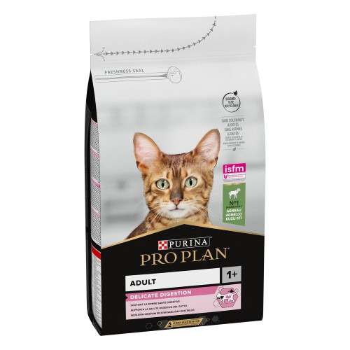 Сухий корм для котів з чутливим травленням Pro Plan Delicate Lamb 1,5 кг (ягня)
