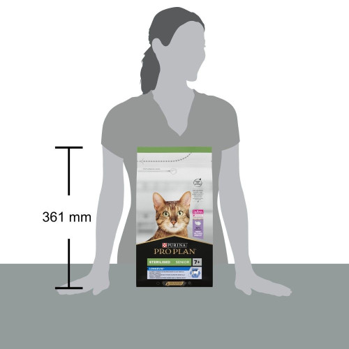 Сухий корм для котів Pro Plan Sterilised Senior 7+ Longevis 1,5 кг - індичка