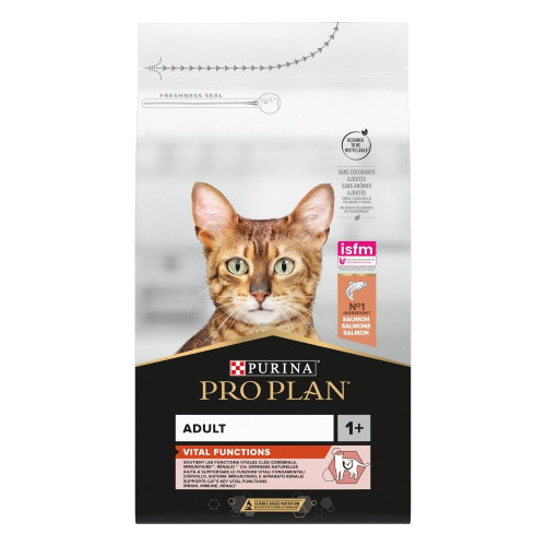 Сухий корм для котів Pro Plan Adult 1+ Vital Functions 1,5 кг - лосось
