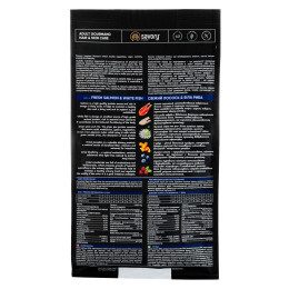 Сухий корм для довгошерстих котів Savory 400 г (лосось)