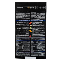 Сухий корм для довгошерстих котів Savory 400 г (лосось)