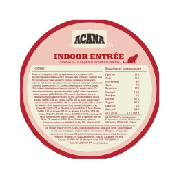 Сухий корм для домашніх котів Acana Indoor Entree Cat 1,8 кг (курка)