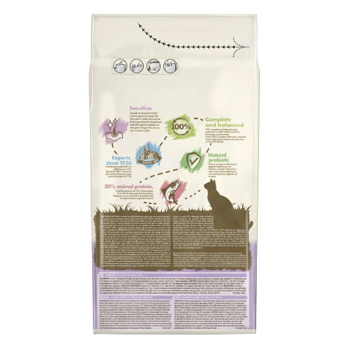 Сухий корм для котів з чутливим травленням Cat Chow Sensitive 1,5 кг (лосось)