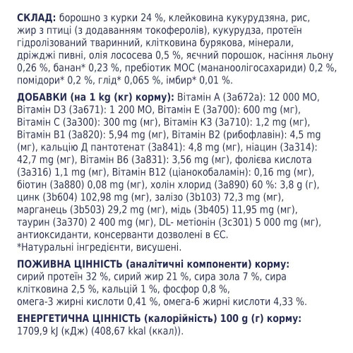Сухий корм для котів з чутливим травленням Club 4 Paws Premium 2 кг (курка)