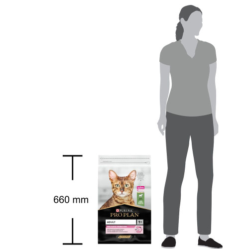 Сухий корм для котів з чутливим травленням Pro Plan Delicate Lamb 10 кг (ягня)