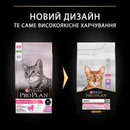 Сухий корм для котів з чутливим травленням Pro Plan Delicate Turkey 1,5 кг (індичка)