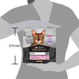 Сухий корм для котів з чутливим травленням Pro Plan Delicate Turkey 400 г (індичка)