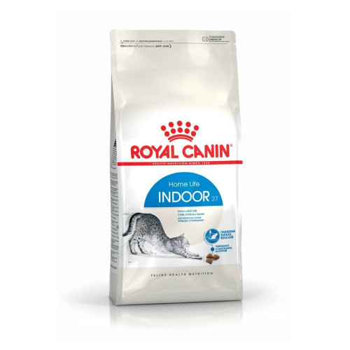 Сухий корм для котів, які живуть в приміщенні Royal Canin Indoor 27, 2 кг (домашня птиця)