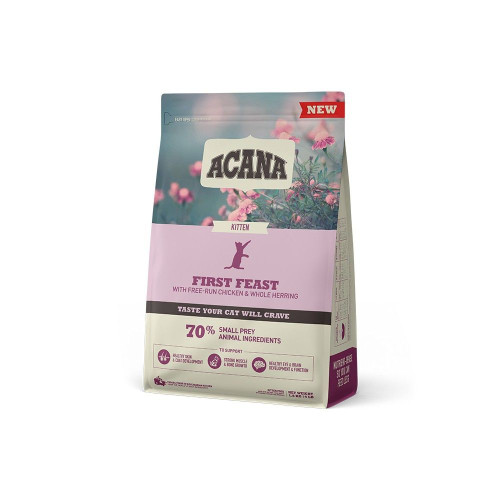 Сухий корм для кошенят Acana First Feast Kitten 1,8 кг (курка)