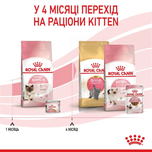 Сухий корм для кошенят Royal Canin Mother & Babycat 4 кг (домашня птиця)
