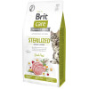 Сухий корм для котів Brit Care Cat Grain Free Sterilized Immunity Support 7 кг - свинина