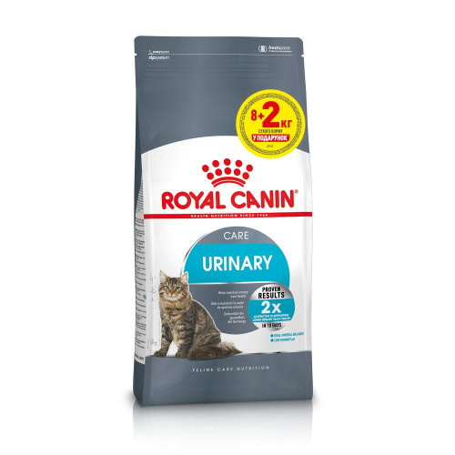 Сухий корм для котів Royal Canin Urinary Care 8+2 кг - домашня птиця