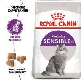Сухий корм для котів Royal Canin Sensible 10 кг - домашня птиця