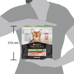 Сухий корм для стерилізованих котів Pro Plan Sterilised Salmon 400 г (лосось)