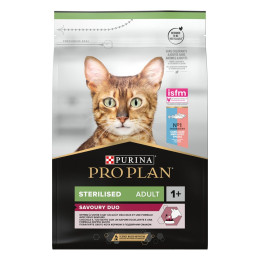 Сухий корм для стерилізованих котів ProPlan Sterilised 3 кг (тріска та форель)