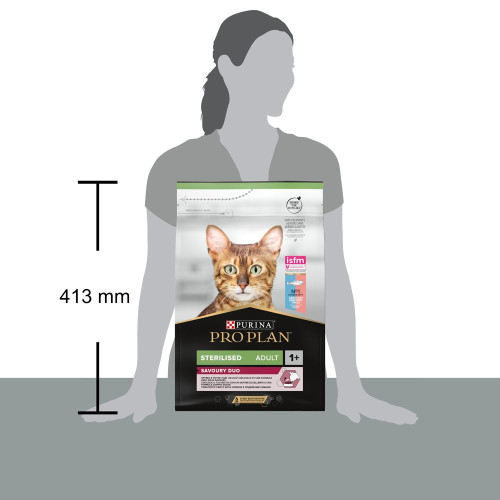 Сухий корм для стерилізованих котів ProPlan Sterilised 3 кг (тріска та форель)