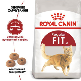 Сухий корм для котів Royal Canin Fit 32, 4 кг - домашня птиця