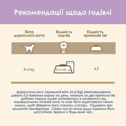Вологий корм для котів Cat Chow Sensetive Adult pouch 85 г (лосось та кабачок)
