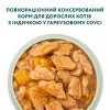 Вологий корм для котів Optimeal pouch 85 г (індичка) 12шт