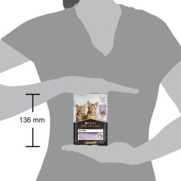Вологий корм для кошенят Pro Plan Kitten Healthy Start pouch 75 г — індичка