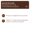Вологий корм для котів Club 4 Paws Premium pouch 85 г - кролик